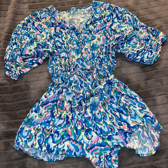 Colorful Patterned Dress - Picture 2 of 2